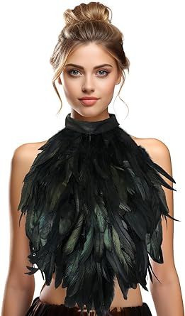 Dark Forest Witch Costume, Mythical Costumes, Zoo Animal Costume, Hawk Costume, Maleficent Crow, Harpy Costume, Dark Fairy Costume, Raven Costume, Feather Shawl