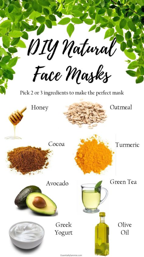 Natural Face Masks, Chemical Exfoliant, Face Diy, Avocado Face Mask, Skin Tea, Turmeric Face Mask, Ginger Water, Natural Face Mask, Greek Olives