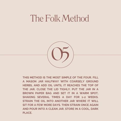 Herbal oils (not to be confused with essential oils) are used topically to promote anti-inflammatory actions and muscle relaxation. They can also be used to extract the medicinal properties of certain plants and herbs, and be applied to the effected area. #herbalism #herbalismforbeginners #herbalfirstaid #herbaleducation Herbal Actions, Herbal Education, Herbal Oils, Muscle Relaxation, Herbal Oil, Brown Paper Bag, Muscle Relaxer, Mason Jars, Relaxation