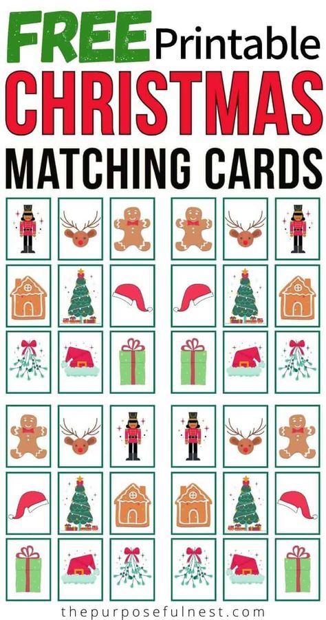 Looking for Christmas-themed activities for kids? Grab these Free Christmas Matching Game for children to play a fun holiday matching game. Christmas Matching Game Free Printable, Christmas Puzzles For Kids Free Printable, Toddler Christmas Games, Christmas Couple Pfp, Couple Pfp Aesthetic, Printable Christmas Games For Kids, Christmas Matching Game, Flame Princess And Finn, Free Christmas Activities