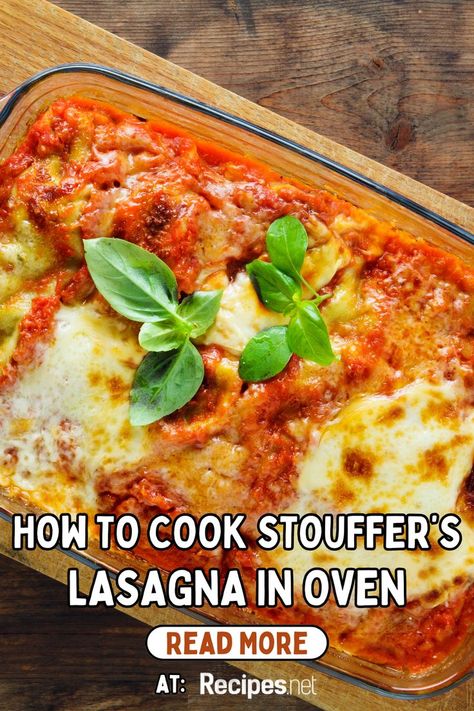 See Lunches Meal Prep - How To Cook Stouffer’s Lasagna In Oven Lunch Recipes (Italian Food)! Perfect for lovers of oven meals, this method is straightforward and reliable. Enhance your pasta bake dishes with the stouffer lasagna recipe. Try other bake pasta recipes for a variety of meals. Delight in the flavors of italian food with ease. Create an italy kitchen experience at home. Get inspired with baked pasta ideas and discover how to make lasagnas perfectly with our tips at Recipes.net. Bake Pasta Recipes, Stouffers Lasagna, Bake Pasta, Italy Kitchen, Pasta Ideas, Oven Meals, How To Make Lasagna, Recipes Italian, Homemade Lasagna