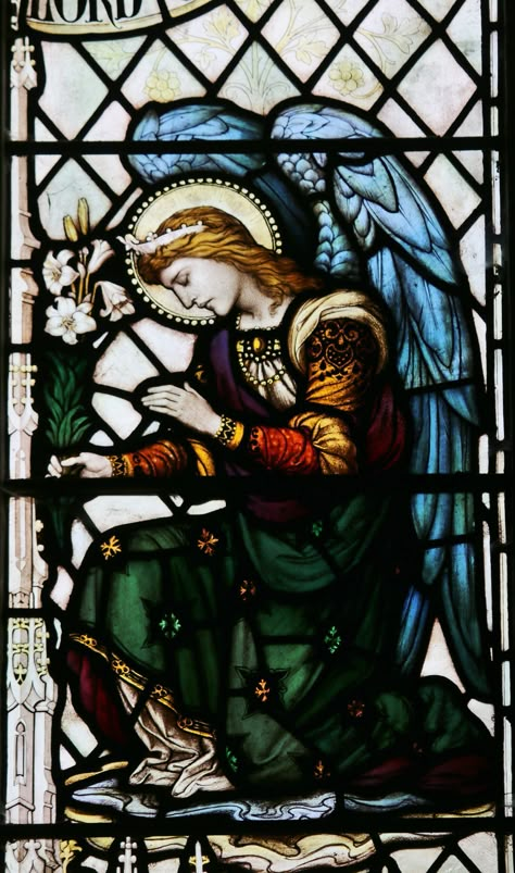 https://flic.kr/p/HX4vjm | St Michael and All Angel's Church Ford Northumberland Stained Glass Church Windows, Stained Glass Angels, Stained Glass Windows Church, Glass Angels, L'art Du Vitrail, St Michael The Archangel, Stained Glass Church, Archangel Raphael, Stained Glass Angel