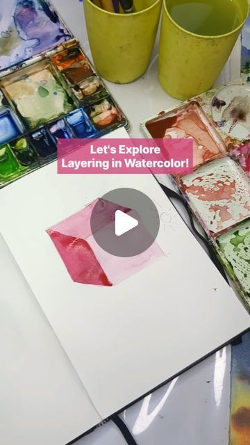 Irshad Ahmad Ansari on Instagram: "Unlock the magic of layering in Watercolor! 🎨✨ Learn how to build depth and create stunning dimensions using simple layering techniques. Dive into this step-by-step guide to elevate your paintings! Save this reel for your artistic endeavors and share it with friends eager to refine their Watercolor skills. Follow for more tips and let's paint beautiful layers together! 🖌️🌟 #WatercolorArt #PaintingTechniques #ArtistsOfInstagram #CreativeLayering #WatercolorLayers #ArtTutorial #ArtisticSkills #ArtClass #WatercolorTips #ArtLovers #PaintingLayers #ArtInspiration #ArtCommunity #LearnWatercolor #MasteringArt #WatercolorTips #watercolour #watercolorhacks #watercolortutorial" Layer Watercolor Painting, Layered Watercolor Art, Digital Art Layers Tutorial, Layered Watercolor Paintings, Watercolour Layering, Watercolor Tips, Learn Watercolor, Watercolor Painting Techniques, Watercolour Tutorials