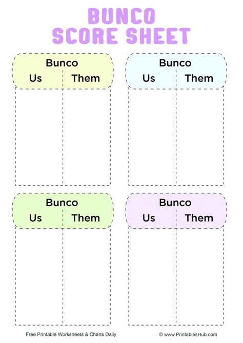 Free Printable Bunco Score Sheets + Table Tally Sheet [PDF] - Printables Hub Halloween Bunco Score Sheets Free, Fall Bunco Score Cards Free, Free Bunco Score Sheets Printables, Free Printable Bunco Rules, Bunco Table Cards Printable Free, Bunco Score Sheets Printable Free, Christmas Bunco Score Sheets, Bunco Tally Sheets Free Printable, Yahtzee Score Sheets