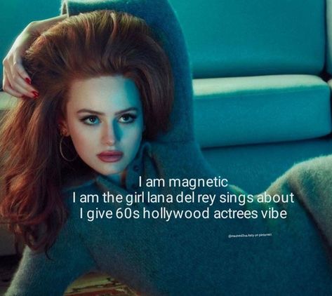 Lana Del Rey Affirmations, Singing Affirmations, I Am Magnetic, Winter Coquette, Female Hysteria, Just Girly Things, Big Star, Lana Del Rey, Positive Affirmations