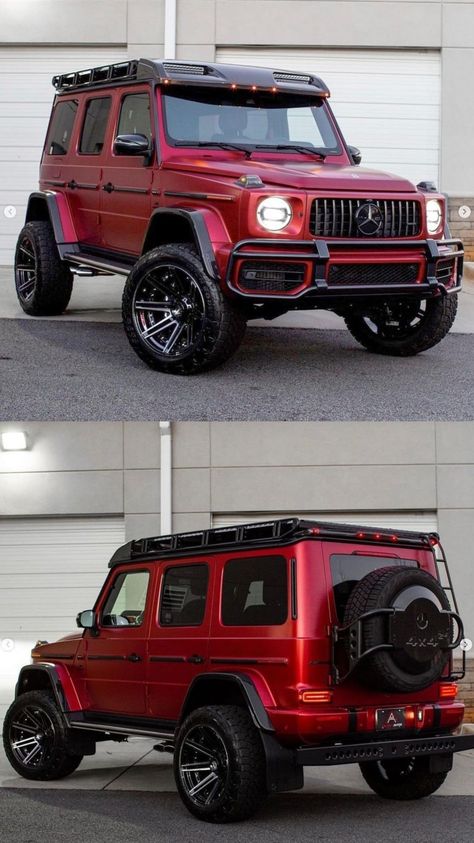 Engine: 4.0L Twin-Turbo V8 Gas Transmission: 7-Speed Automatic Drivetrain: All-Wheel Drive Configurations: G63 4x4 Squared SUV Mercedes G Wagon 4x4 Squared, Mercedes G63 4x4 Squared, G Wagon 4x4 Squared, G63 4x4 Squared, Vehicle Aesthetic, Amg G63, Mercedes G63, Dream Cars Mercedes, Mercedes G Wagon