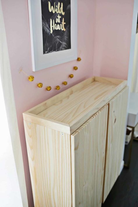 Ikea IVAR Cabinet Hack (Turned Into A Bar Cabinet!) - A Beautiful Mess Ikea Bar Cabinet, Ivar Cabinet Hack, Diy Bar Cabinet, Ikea Upgrades, Ivar Cabinet, Cabinet Hack, Ikea Ivar Cabinet, Armoire Ikea, Ikea Bar