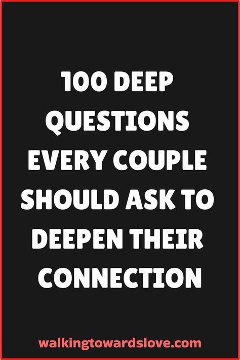 In every relationship, the depth of connection defines the strength and resilience of the bond. Whether you’re just beginning to explore the depths of your partnership or seeking to rekindle intimacy in a long-standing relationship, deep, thoughtful questions can be the keys to unlocking new layers of understanding and empathy. This article provides a comprehensive Deep Thought Questions, Questions To Deepen Your Relationship, Deep Relationship Questions, Questions To Ask Girlfriend, Relationship Questions Game, Thoughtful Questions, Relationship Coaching, Difficult Relationship, Relationship Lessons