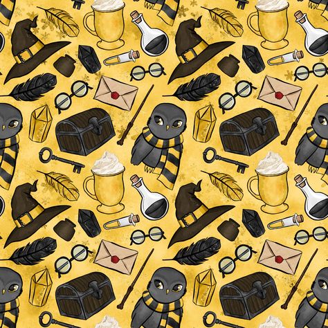 Harry Potter Hufflepuff Pattern #1 Hufflepuff Ipad Wallpaper, Harry Potter Hufflepuff Wallpaper, Harry Potter Wallpaper Hufflepuff, Harry Potter Hufflepuff Aesthetic, Hogwarts Scrapbook, Cute Harry Potter Wallpaper Hufflepuff, Hufflepuff Design, Hufflepuff Background, Hufflepuff Wallpaper Backgrounds