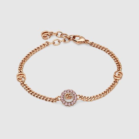 Shop the Double G flower bracelet at GUCCI.COM. Enjoy Free Shipping and Complimentary Gift Wrapping. Gucci Jewelry Bracelets, Gucci Flower, Gucci Jewelry, Flower Jewelry, Flower Bracelet, The Double, Flower Jewellery, Jewelry Watches, Gold Bracelet