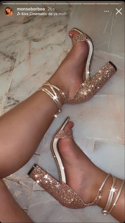 Gold Quinceanera Heels, Quinceanera Heels, Prom 2022, Quince, Quinceanera, Shoes And Accessories, Tacos, Birthday Party, Glitter