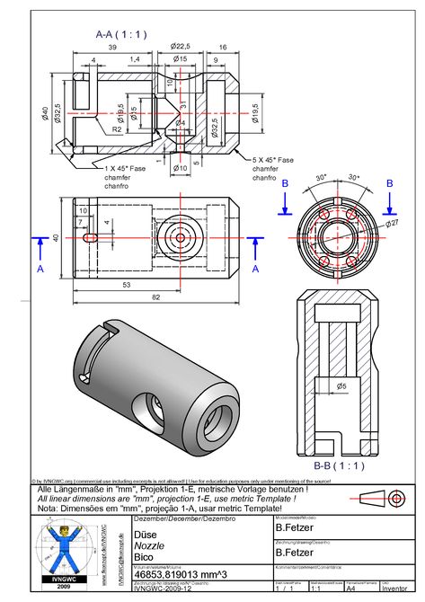 Inventor News Group World Cup(IVNGWC) 2009-12 Autocad 3d Modeling, Autocad Inventor, Orthographic Drawing, 3d Geometry, Solidworks Tutorial, Structural Drawing, Autodesk Inventor, Mechanical Engineering Design, Geometric Drawing