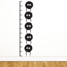 height chart Naruto Nursery, Nursery Ideas Nerdy, Studio Ghibli Nursery Ideas, My Neighbor Totoro Nursery, Studio Ghibli Baby Room, My Neighbor Totoro Baby Nursery, Nerdy Baby Nursery, Studio Ghibli Nursery, Totoro Bedroom