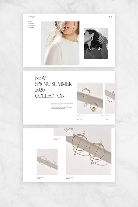 Jewellery Lookbook Design, Jewelry Web Design Inspiration, Contact Us Section Web Design, Jewellery Layout Design, Selling Poster Design, Jewelry Lookbook Layout, Jewelry Layout Design, Jewelry Catalog Design Layout, Jewelry Website Design Inspiration