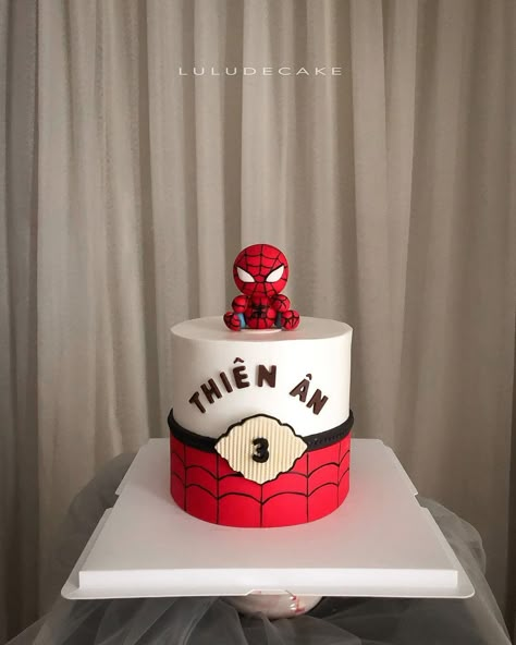 Birthday Theme Spiderman, Birthday Cake Ideas For Kids Boys, Cute Spiderman Cake, Birthday Cake Spiderman Ideas, Boys Cake Designs Birthday, Spiderman Cake Designs For Kids, Boys Cakes Birthday, Cake For Boys Kids, Boys Theme Cake