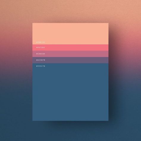 Day to Night cycle palette Flat Design Colors, 블로그 디자인, Flat Color Palette, Cool Palette, Website Color Palette, Minimalist Color, Web Colors, Graphisches Design, Desain Editorial