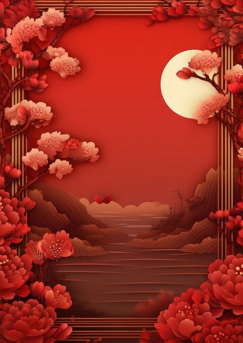 Chinese new year background backgrounds decoration pattern. AI generated Image by rawpixel. | free image by rawpixel.com / Parom Sawangweaw When Is Chinese New Year 2024, Chinese New Year Background Wallpapers, Chinese Art Wallpaper, Chinese Pattern Design, Cny Design, Fancy Background, Chinese New Year Wallpaper, China Background, Chinese Graphic