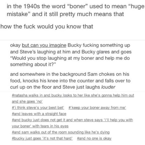 Stucky Headcanon Spicy, Stucky Headcanon, Headcanons Spicy, Marvel Headcanon, Funny Marvel Memes, Marvel Quotes, Marvel Avengers Funny, Dc Memes, Avengers Memes