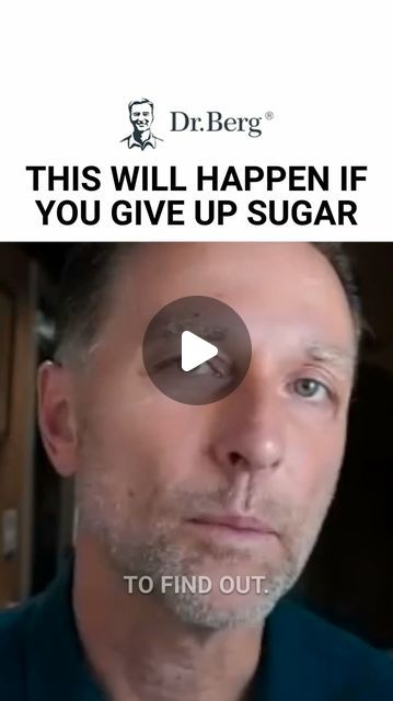 Dr. Berg on Instagram: "Curious about the impact of eliminating sugar for just two weeks? Watch this video, where I reveal two of the incredible benefits! 💪😁 Visit the link in my bio for more!  #DrBerg #Sugar #EliminateSugar" Dr Eric Berg Intermittent Fasting, Dr Burg, Dr Eric Berg, Eric Berg, Dr Berg, Sugar Free Recipes, What Happened To You, You Gave Up, Watch Video