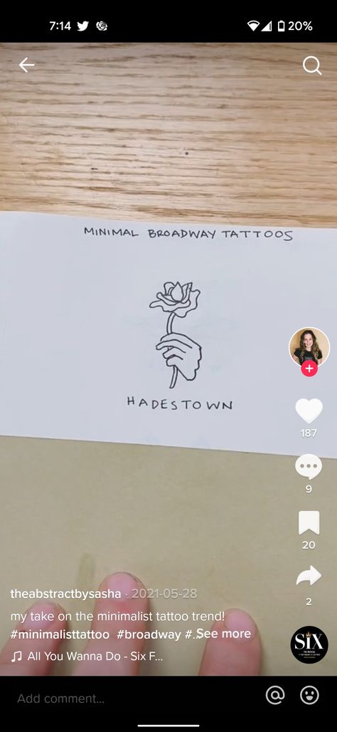 Broadway Tattoos, Tattoo Trends, Minimalist Tattoo, Tattoo Ideas, Broadway, Tattoos