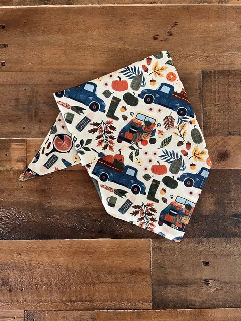 Wear Bandana, Tie A Knot, Fall Dog, Vintage Truck, Dog Bandana, Bandanas, Pumpkin Patch, Dog Mom, Mom Life