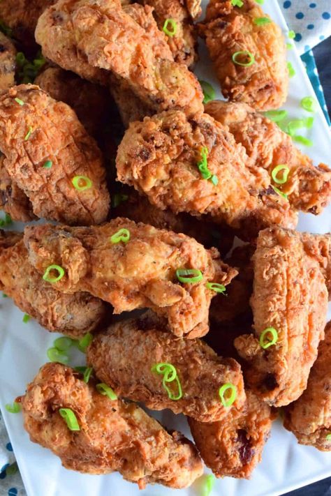 Forget those Breaded Chicken Wings in the frozen section of your local grocery store! This homemade version has better flavour, more crunch, and most certainly way more bang for your buck. These are great just the way they are, or toss them in your favourite wing sauce! #wings #chicken #breaded #fried Chicken Wings In Oven, Oven Baked Breaded Chicken, Chicken Wings In The Oven, Breaded Wings, Breaded Chicken Wings, Oven Chicken Wings, Baked Breaded Chicken, Breaded Chicken Recipes, Wings In The Oven