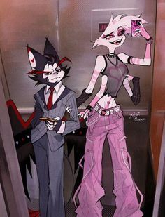 Boss Wallpaper, Hotel Trivago, H Hotel, Monster Hotel, Girlfriend Goals, Vivziepop Hazbin Hotel, Hotel Art, Weird Art, Helluva Boss