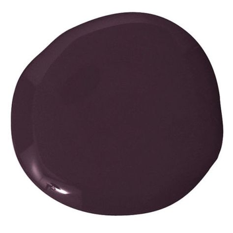 Front Door Paint - Brown with a touch of purple Aubergine Front Door, Deep Violet Paint Color, Eggplant Purple Paint Colors, Behr Dark Purple Paint Colors, Eggplant Paint Color, Behr Gothic Purple, Craftsman Curb Appeal, Best Dark Warm Purple Paint, Brown Shutters