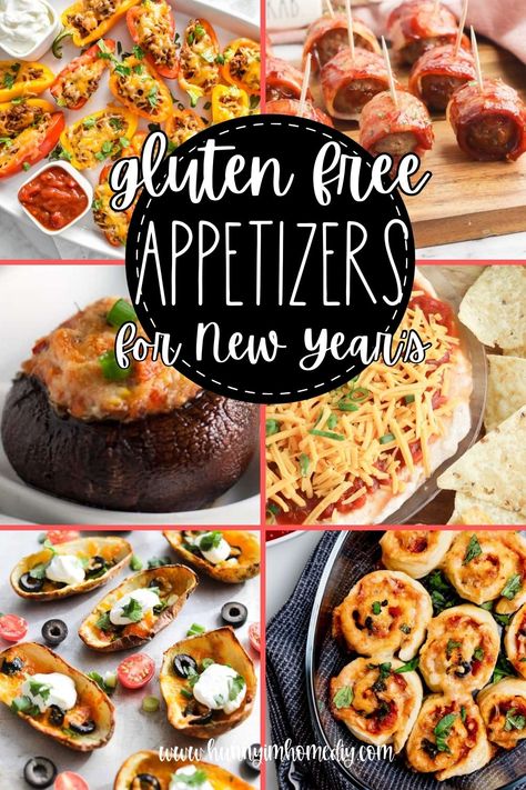 gluten free appetizers and finger foods for new year's eve Gluten Free Appetizers Easy, Gluten Free Christmas Appetizers, Gluten Free Potluck, Appetizers Gluten Free, Gluten Free Finger Foods, Gluten Free Party Food, Gluten Free Party, Best Christmas Appetizers, Dairy Free Appetizers