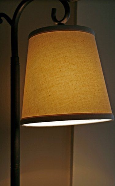 How to Repair a Lamp Shade | Hunker Antique Floor Lamp, Antique Floor Lamps, Rustic Wall Lighting, Beaded Lampshade, Paper Lampshade, Floor Lamps Living Room, Fabric Lampshade, Diy Lamp, Lamp Bulb