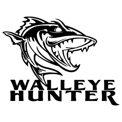 Walleye Boats, Funny Camping Signs, Car Man Cave, Boat Decals, Decal Ideas, Fishing Decals, Walleye Fishing, Fishing Quotes, Fishing Svg