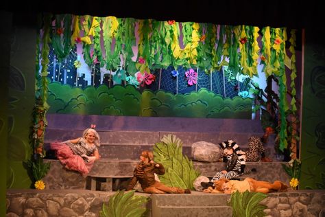 Madagascar Jr. Lion King Play, Jungle Creatures, Peter And The Starcatcher, Lion King Jr, Stage Production, Broadway Costumes, Mickey Safari, Arts Integration, Community Theater