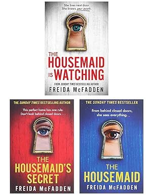 Best Thriller Series!  Three paperback books. The Housemaid's Secret, The Housemaid, Freida Mcfadden, Complex Characters, Best Book Series, Psychological Thriller, Books Collection, The Secret Book, Psychological Thrillers