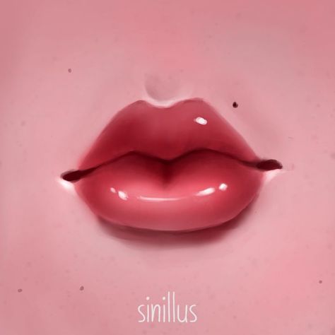 Sinillus on Instagram: “You guys were very interested my eye drawing💖 so I decided to paint lips too. total time 20 min🙇‍♀️ Big thanks for the music…” Big Lips Drawing, Paint Lips, Lip Drawing, Whiter Teeth, Lips Drawing, Big Thanks, Very Interesting, White Teeth, Lip Plumper