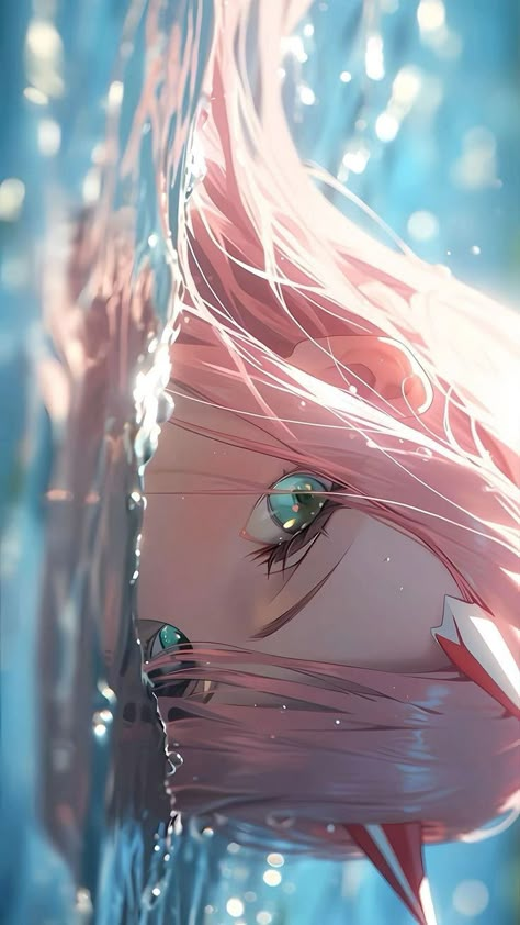 Whatsapp Wallpapers Hd, Cool Anime Backgrounds, Wallpaper Animes, 캐릭터 드로잉, Cool Anime Wallpapers, Anime Artwork Wallpaper, Zero Two, Cool Wallpapers Art, Digital Art Anime