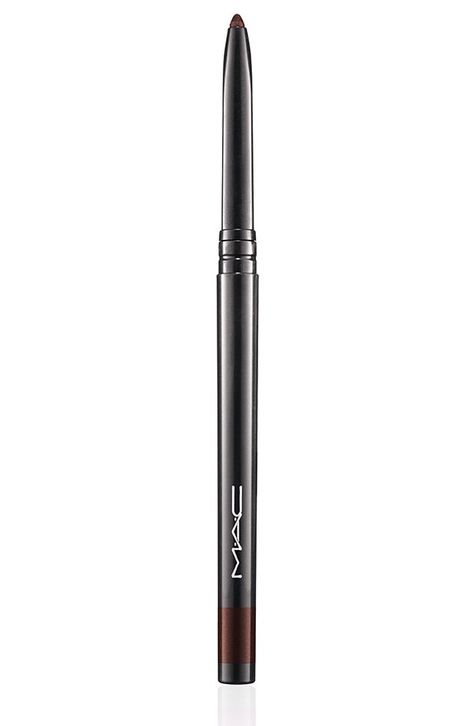 Mac Brow Pencil, Novel Romance, Eye Pencil Makeup, Smudge Proof Eyeliner, Black Eyeliner Pencil, Beauty Shots, No Eyeliner Makeup, Mac Makeup, Black Eyeliner