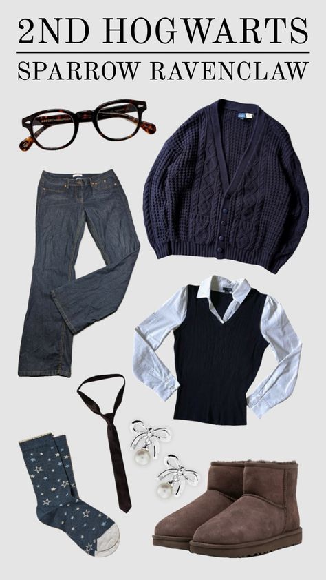 outfit (2nd hogwarts dr) - #vibes #aesthetic #collageart #outfit #shifting Ravenclaw Outfit Aesthetic, Harry Potter Ravenclaw Outfits, Outfit Shifting, Ravenclaw Outfit, Hogwarts Outfits, Hogwarts Dr, Ravenclaw Aesthetic, Harry Potter Ravenclaw, Hogwarts Aesthetic