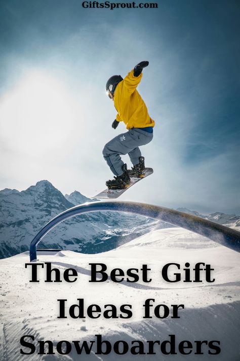 Hit the slopes with these perfect gift ideas for snowboarders. From high-performance gear to winter essentials, these presents are perfect for those who carve through the snow with passion and style. #SnowboardingGifts #WinterSports #RideThePowder Snowboarding Gifts, Best Gift Ideas, Winter Adventure, Winter Essentials, Winter Sports, The Snow, Snowboarding, Best Gift, High Performance