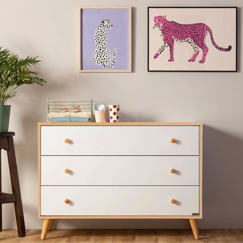 Kids dresser decor