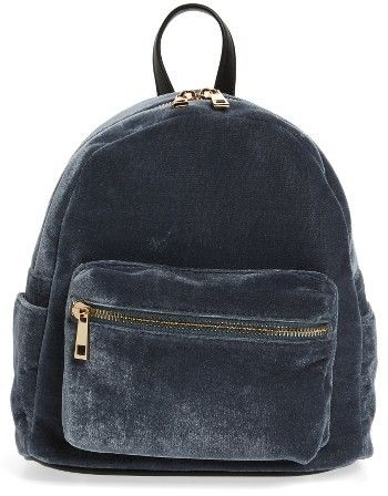 Bp. Mini Velvet Backpack - Blue Tas Korea, Miniature Backpack, Velvet Backpack, Rucksack Bags, Quilt Bag, Knapsack Bag, Backpack Accessories, Pack Backpack, Rucksack Bag