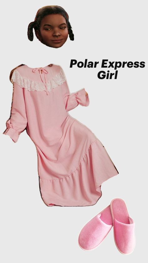 Warm/Modest halloween costume Idea - Girl from polar express Polar Express Costume Ideas, Polar Express Girl, Polar Express Costume, Modest Halloween Costumes, Halloween Costume Idea, Holiday Costumes, Polar Express, Party Bus, Hero Girl