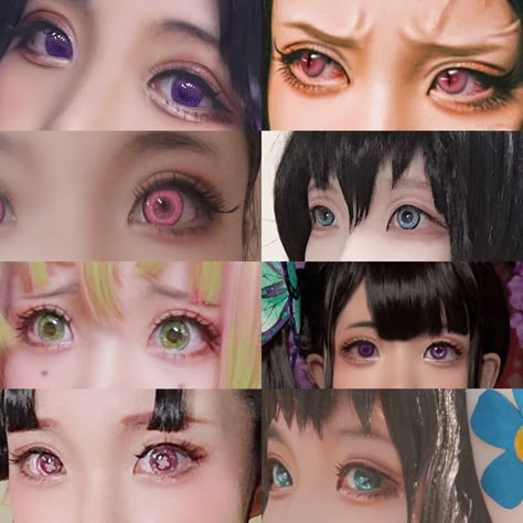 Eye Costume, Cosplay Makeup Tutorial, Anime Eye Makeup, Anime Cosplay Makeup, Anime Makeup, Cute Eye Makeup, Hxh Characters, Makeup Cosplay, Halloween Eyes