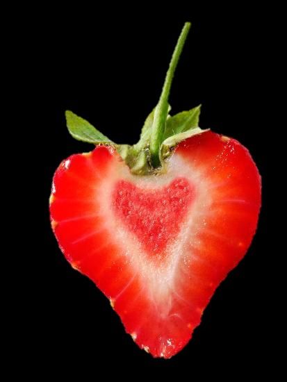 Sliced Strawberry, Heart Shaped Strawberry, Strawberry Png, Strawberry Slice, Glitter Birthday, Fruit Art, Heart Shapes, Fruit