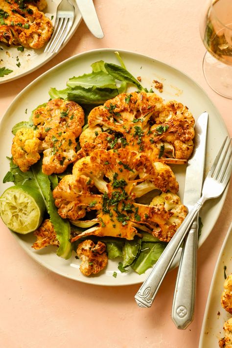 Vegan Cauliflower Steaks, Jerk Cauliflower, Grilled Cauliflower Steaks, Bbq Cauliflower, Grilled Cauliflower, Jamaican Jerk Seasoning, Spiced Cauliflower, Jamaican Jerk, Cauliflower Steaks