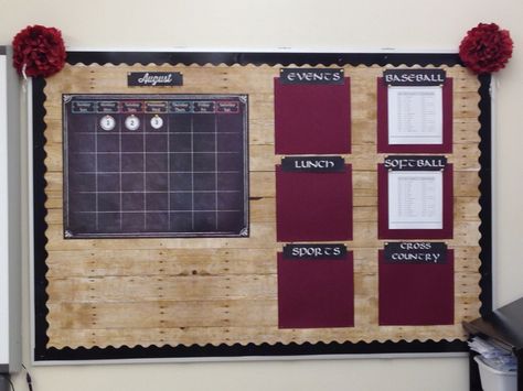 #schoolgirlstyle #industrial Bulletin Board Organization Office, Mens Classroom Ideas, Industrial Bulletin Board Ideas, News Paper Bulletin Board Ideas, Announcement Board Office, Bulletin Board Announcement Ideas, Announcement Board Ideas School, News Board Ideas, Office Announcement Board Ideas