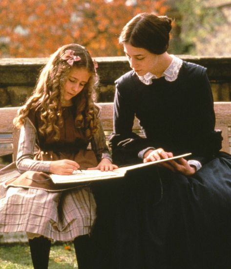 Charlotte Gainsbourg and Joséphine Serre Jane Eyre 1996, Brontë Sisters, Bronte Sisters, Mansfield Park, Charlotte Gainsbourg, Best Love Stories, Costume Drama, Hd Background, Jane Eyre