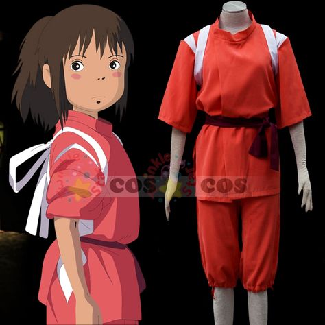 Chihiro Costume, Chihiro Cosplay, Men Halloween, Cosplay Diy, Mens Halloween Costumes, Family Costumes, Halloween 2018, Adult Halloween Costumes, Costume Cosplay