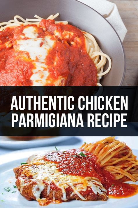 Authentic Chicken Parmigiana recipe via @nonnabox Chicken Parmigiana Recipe, Parmigiana Recipe, Italian Dinner Recipes, Chicken Parmigiana, Top Chicken Recipes, Italian Dinner, Italian Recipes Authentic, Italian Dishes, Ground Beef Recipes