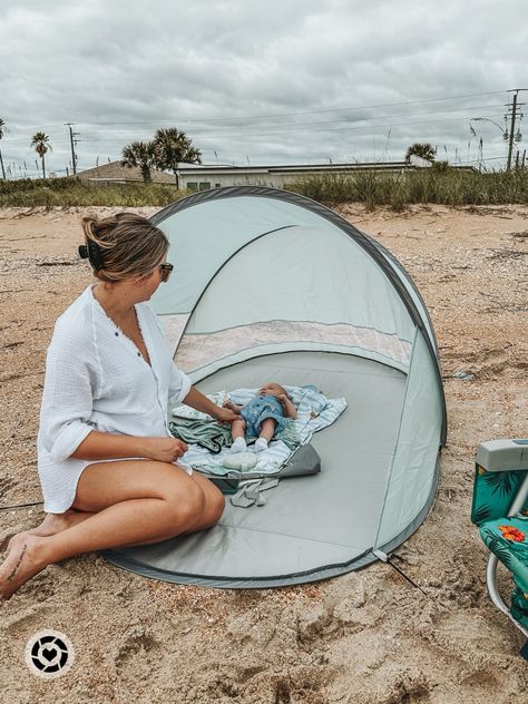 Newborn Travel Essentials, 3 Month Old Beach Trip, Newborn Beach Essentials, Baby First Beach Trip, 3 Month Old Beach Essentials, Beach With Newborn, Infant Beach Essentials, Beach Essentials For Baby, Beach Trip With Baby