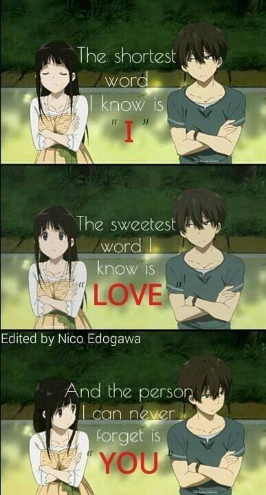 Hyouka Anime, Kazuha Icon, Bahasa Jepun, Anime Love Quotes, Manga Quotes, Anime Quotes Inspirational, A Silent Voice, Cute Love Quotes, Anime Life